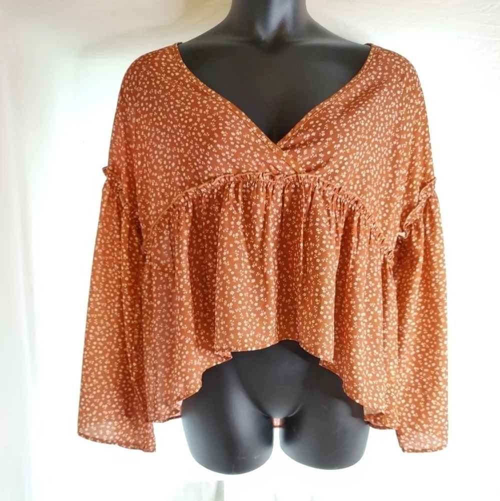 BOHO Babydoll Blouse EUC ❤️